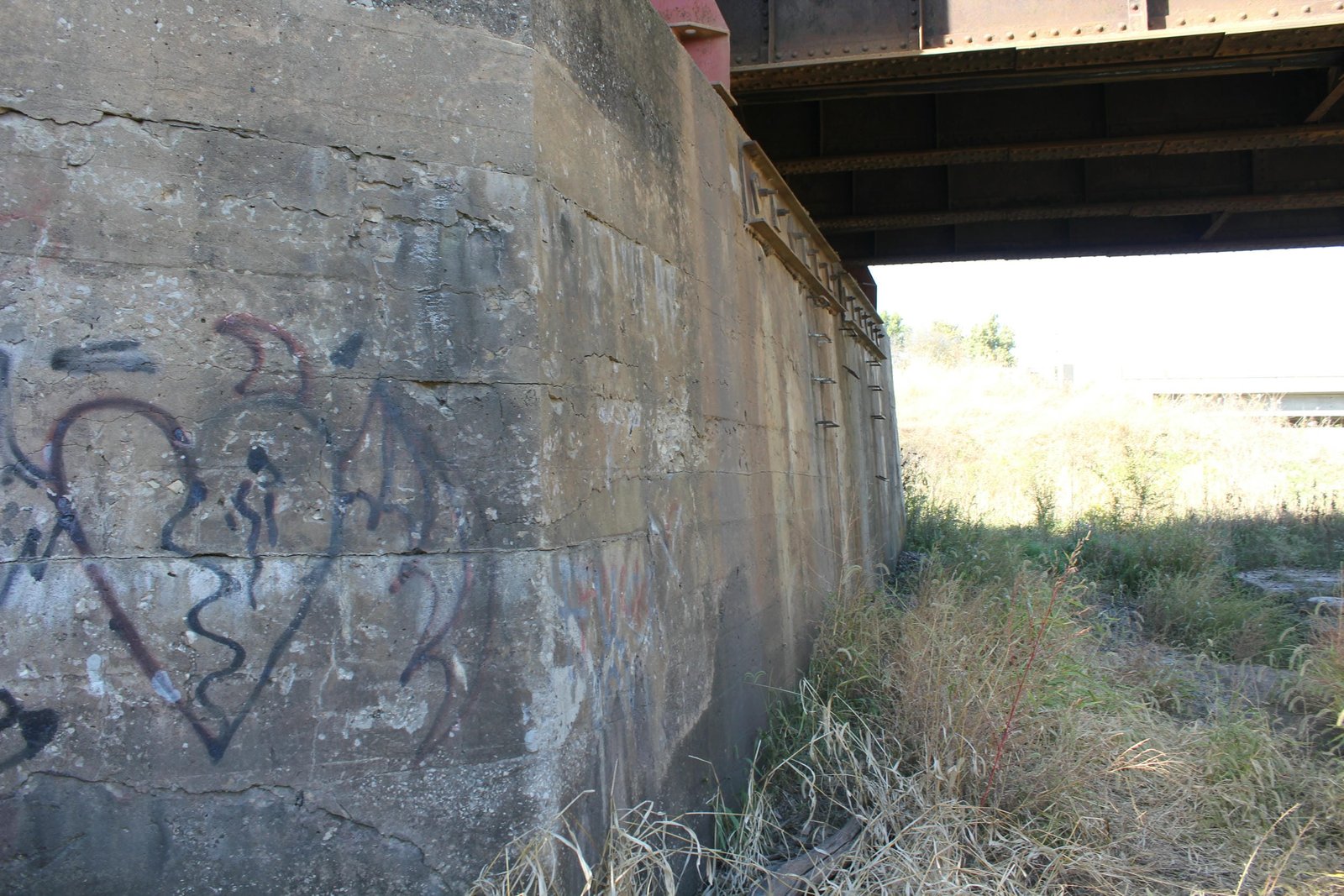 West abutment